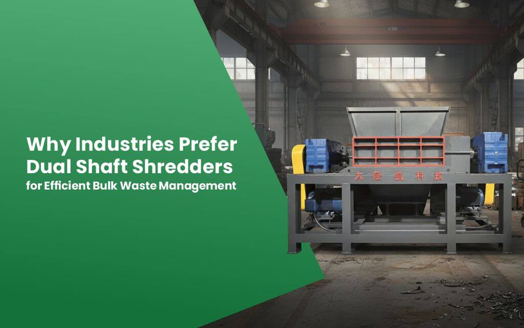 Why Industries Prefer Dual Shaft Shredders for Efficient Bulk Waste Management